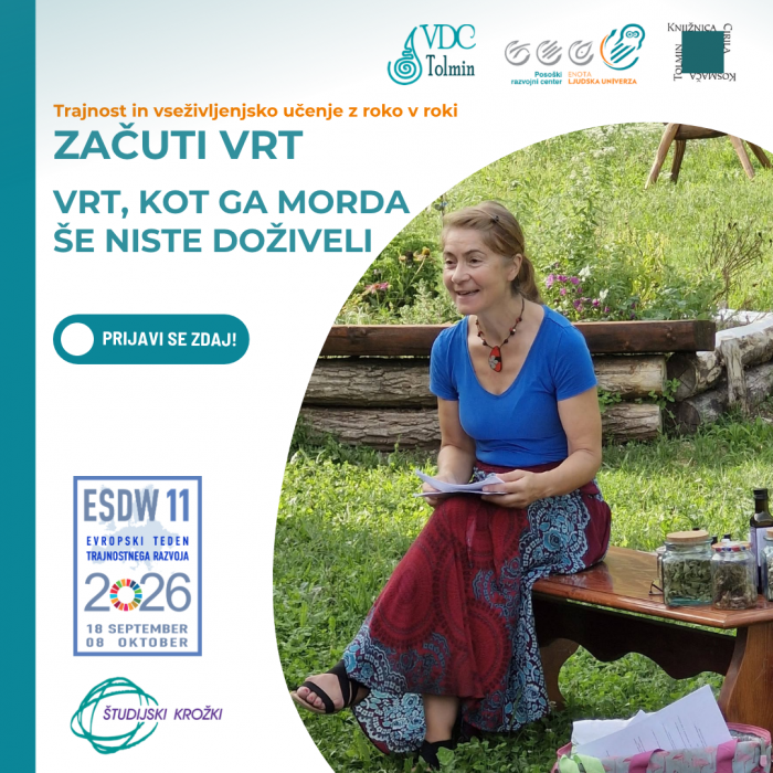ZAČUTI VRT: vrt, kot ga morda še niste doživeli