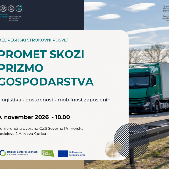 Vabilo na medregijski strokovni posvet Promet skozi prizmo gospodarstva