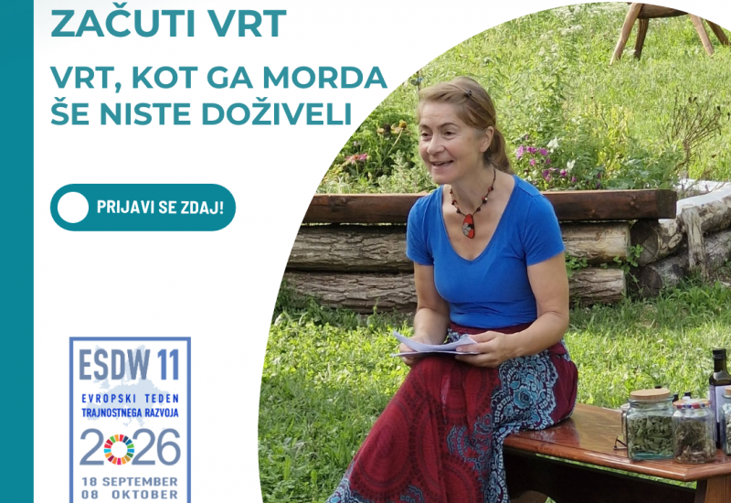 Začuti vrt: vrt, kot ga morda še niste doživeli